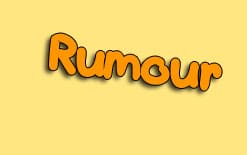 rumour перевод