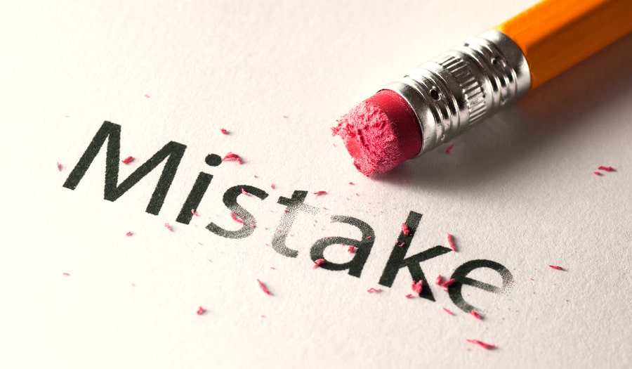 5 ошибок начинающих