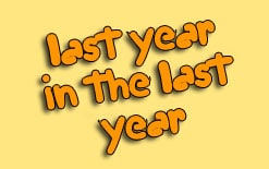 Разница между last year и in the last year | EnjoyEnglish-Blog