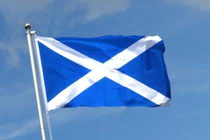 флаг шотландии