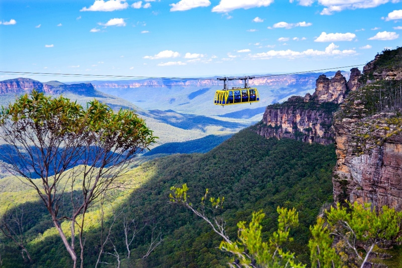 Парк голубые горы в Австралии